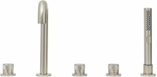 Смеситель на борт ванны Allen Brau Priority 5.31007-BN Брашированный никель